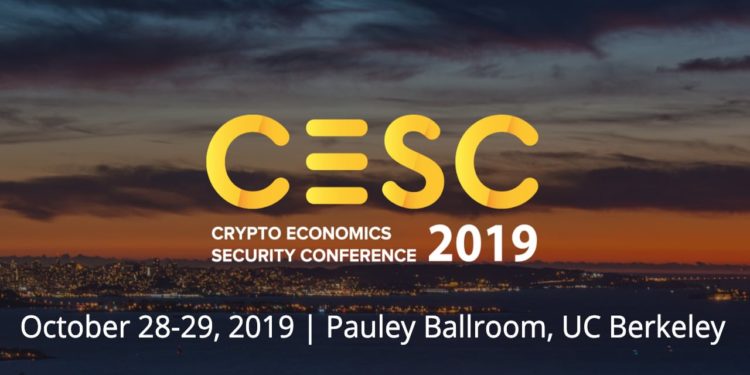 CryptoEconomics Security Conference Around the Corner in Berkley, USA