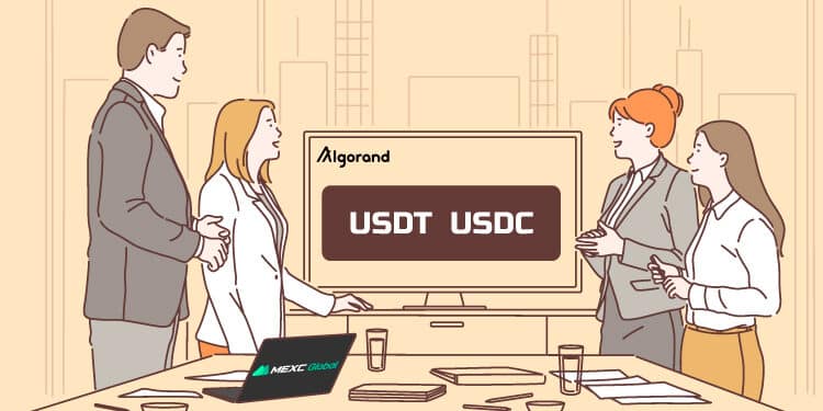 MEXC Global Adds USDT and USDC Support on Algorand